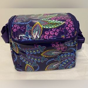 NWT Vera Bradley Stay Cooler Lunch Tote Batik Leaves